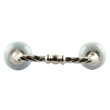 Light Grey Ceramic Cut Bridge Handles